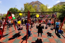 Нова детска площадка бе открита във великотърновския квартал „Бузлуджа“