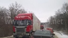 Спряха камионите над 12 тона от Велико Търново в посока София