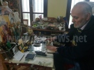 Горнооряховски художник е един от последните дюкмеджии в България