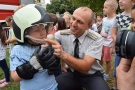 Горнооряховските пожарникари и децата от ДГ „Ален мак“ проиграха заедно учебна евакуация