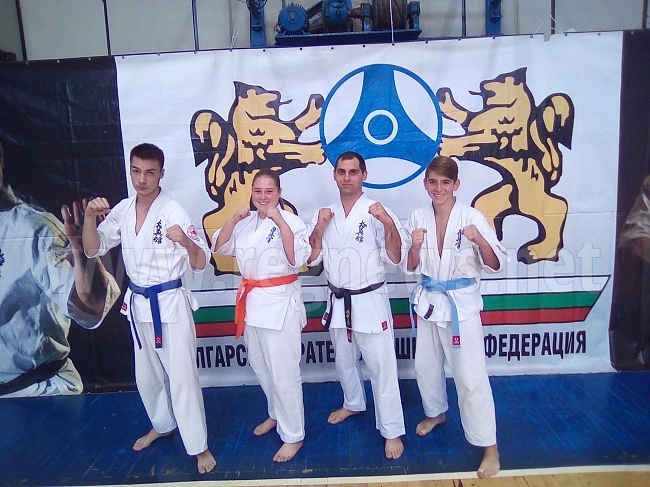 Никола Янков с бронзов медал от Националното първенство по Киокушин карате