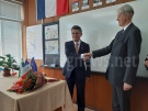 Френският посланик връчи приза „Рицар на Академичните палми” на учителя от Езикова гимназия Тошко Христов