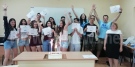 Европейските посланици на ПГЕЕ „Ломоносов” получиха сертификати и плакет за „Училище посланик”