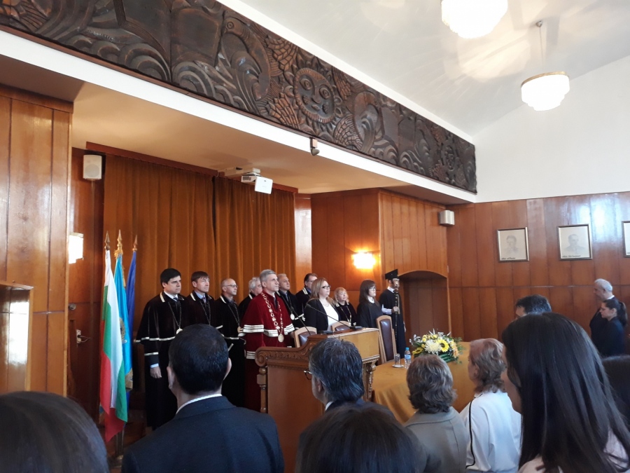 Стопанска академия „Д. А. Ценов” отбеляза празника на българските студенти в Свищов