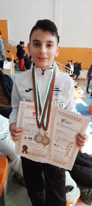 Радослав Шабанаков с шампионска титла и още два медала от Държавното по таекуондо и номинация за най-добър състезател за 2019
