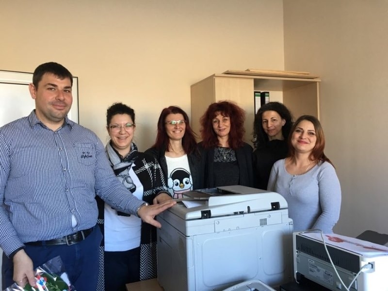 Фирма „Кантек“ дари мултифункционално устройство на Центъра за социална рехабилитация и интеграция в Свищов