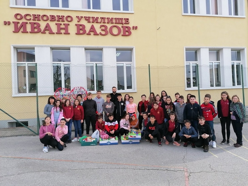 Благотворителни кампании организираха ученици на ОУ „Иван Вазов”