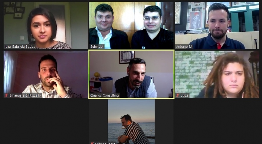 Инж. Пламен Чернев се включи в онлайн среща по международен проект