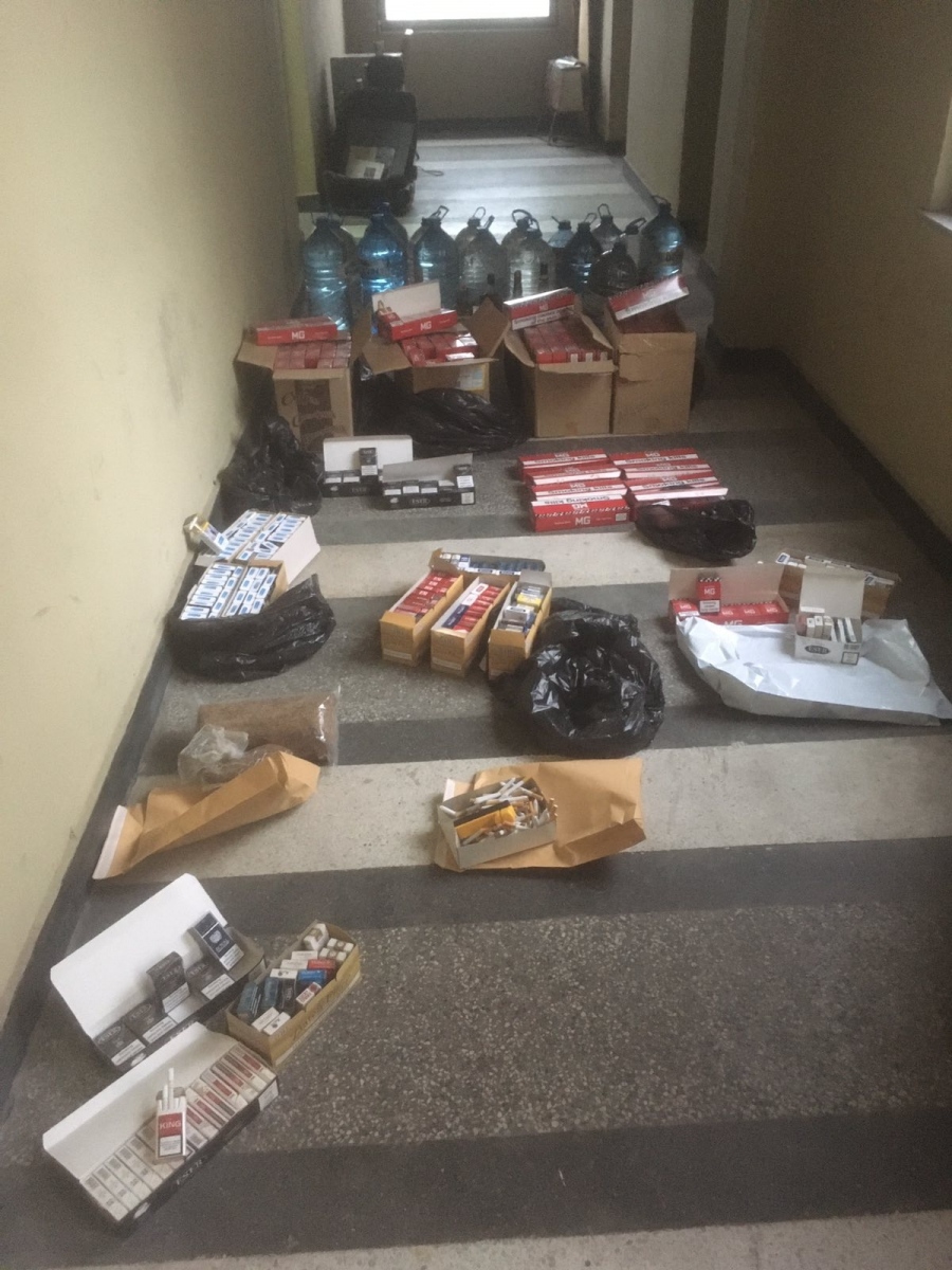 Голямо количество акцизни стоки без бандерол иззеха служители на полицейското управление в Горна  Оряховица 