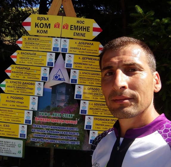 Горнооряховчанинът Красимир Николов измина сам пътя от Ком до Емине за 9 дни и 17 часа