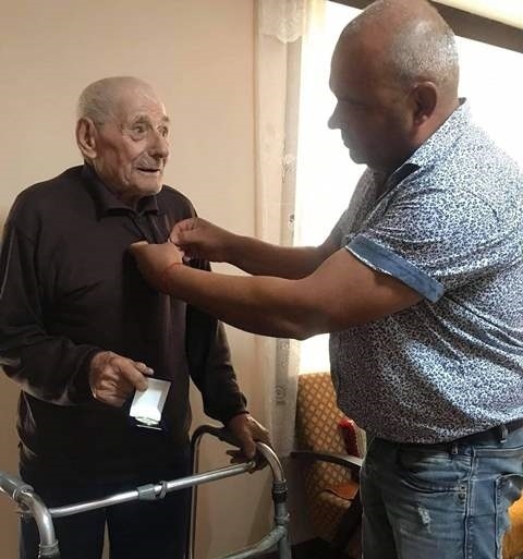 Ветеран от Втората световна война получи Почетен знак на Свищов