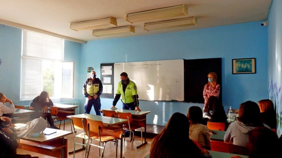 Лясковски ученици се включиха в отбелязване на Дните на безопасността на пътя и Европейската седмица на мобилността