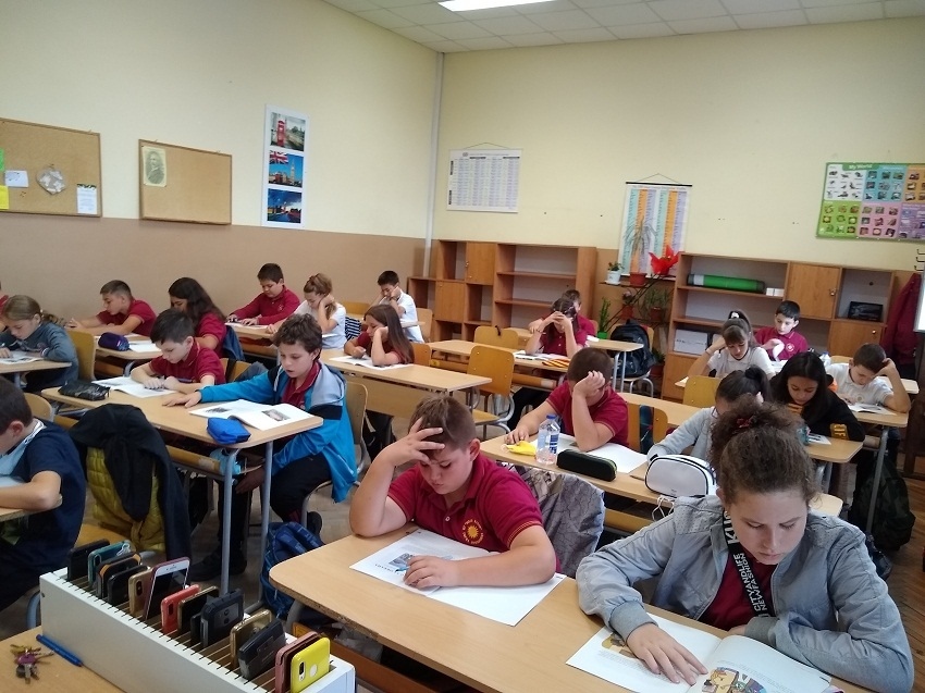Петокласници на ОУ „Иван Вазов” участват в международно изследване за уменията за четене 