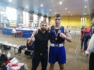 Давид Добрев спечели първия  медал от Държавно по бокс при мъжете за „Локомотив”