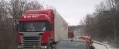 Временно е ограничено движението на товарни автомобили над 12 тона в посока Варна и Бяла