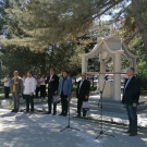 Откриха монумент в памет на Уста Колю Фичето до гроба му във Велико Търново