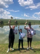 Християна Миланова е победител в риболовния турнир „Деца с въдица в ръка” в Горна Оряховица