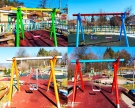 Ремонтираха детските площадки в Елена
