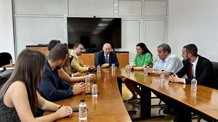 Ректорът на ВТУ и председателят на НПСС обсъдиха студентските политики