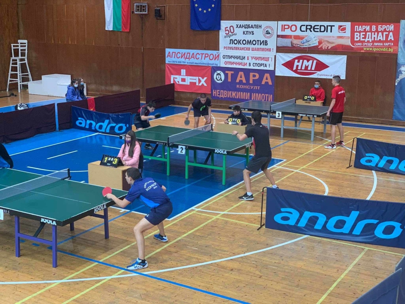 Горна Оряховица ще е домакин на държавното първенство по тенис на маса за възраст до 19 г.