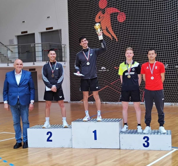 СКТМ „Боровец” с най-много медали при мъжете от Държавното по тенис на маса