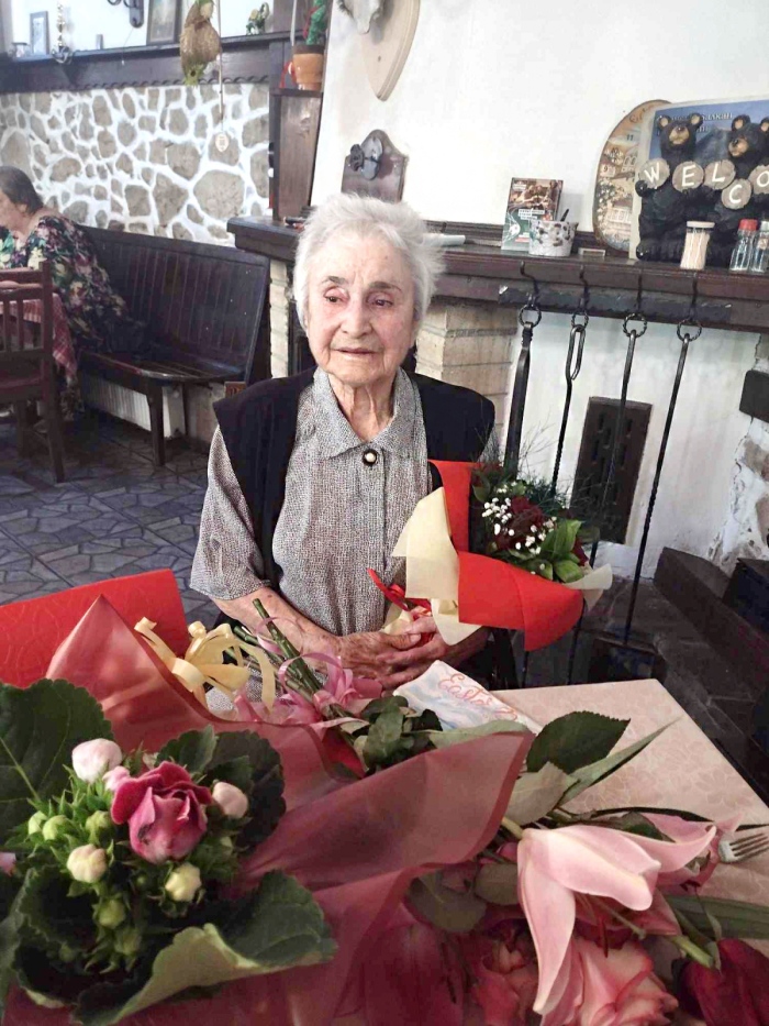 Мария Чанджиева отпразнува 100-годишнината си в Елена