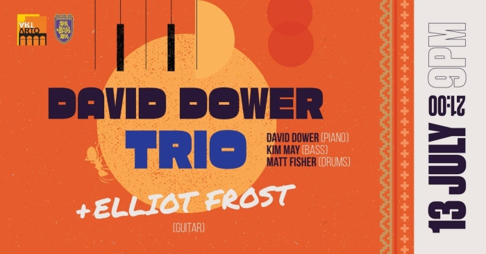David Dower Trio се завръща с концерт във Велико Търново