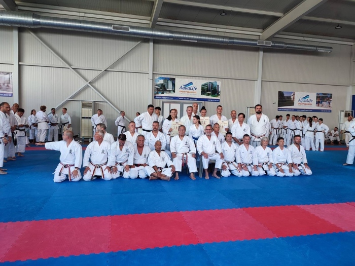 Клуб „Калоян“ бе домакин на 37-я IKGA Европейски семинар по карате годжу кай